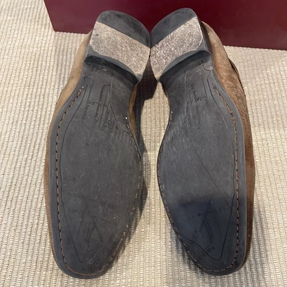 To Boot New York Brushed Leather Dark Brown Men’s Size 8.5 - Picture 10 of 11